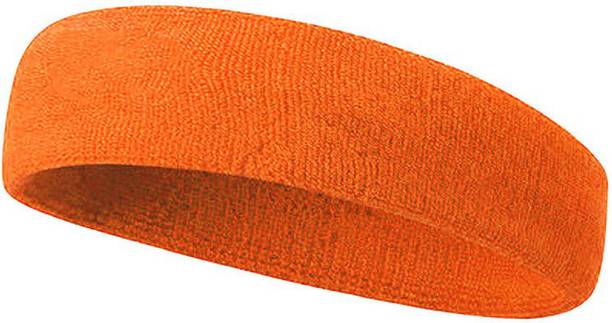 GOLDFINCH Non Slip Moisture Wicking Work Out Cotton Head Band/Fitness Band For Men's & Women's Sweatband for Workout/ Sports Fitness/Exercise/Training/Running/Yoga- Pack of 1 Head Band