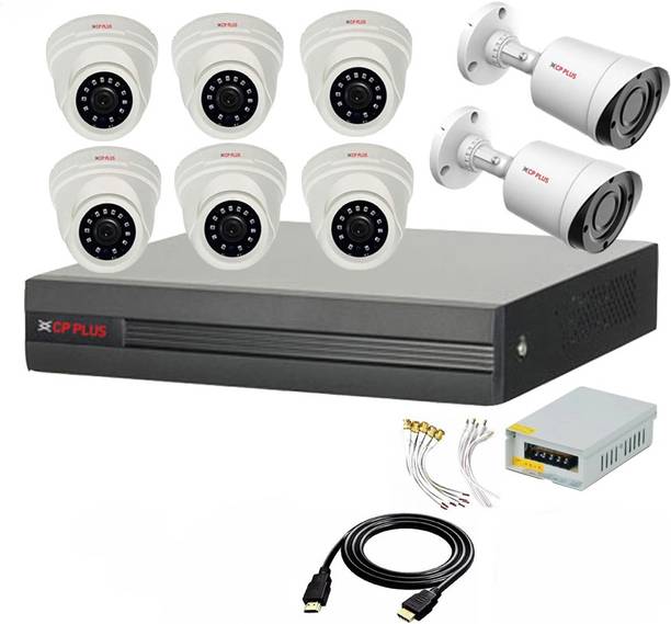 CP PLUS 8 Channal HD DVR 1080p 1Pcs,Outdoor Camera 2.4 ...