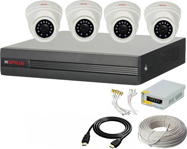 CP PLUS 4 Channal HD DVR 1080p 1Pcs,Indoor Camera 2.4 M...