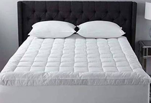 Gangauri Creations Mattress Topper Queen Size Mattress Cover