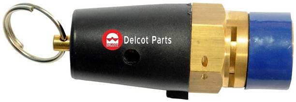 Delcot Air Compressor Tank Pressure Relief Safety Valve 0 to 35 Kg/Cm2 / PSI 0 Pulse Generator