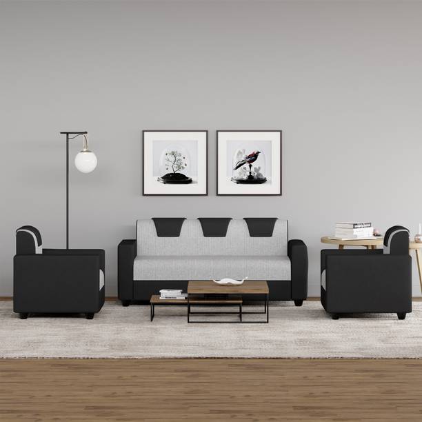 WESTIDO Fabric 3 + 1 + 1 Sofa Set
