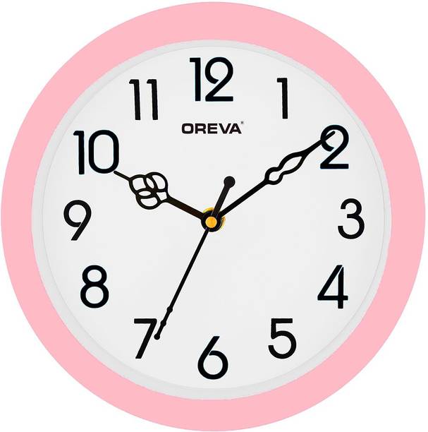 OREVA Analog 20 cm X 20 cm Wall Clock