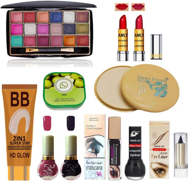 F-Zone All Season Professional Makeup kit of 11 Makeup items 24AUG2215