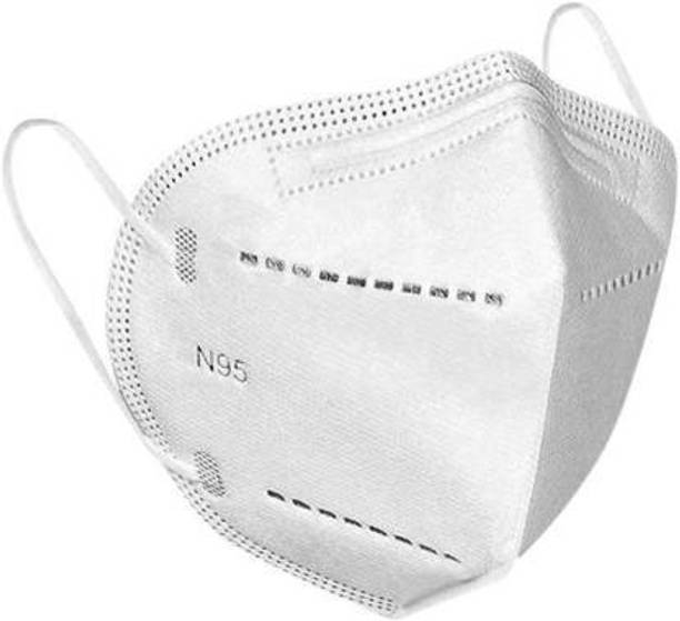 MASQ 100% Certified CE, FDA, GMP, ISO Approved Anti-Pollution, Anti-Bacterial, Anti-Viral 5 Layer Protection, N95/KN95 FFP2 Face Mask for Unisex, Men, Women, Boys & Girls (BFE>95%) N95Mask_40 Reusable, Water Resistant