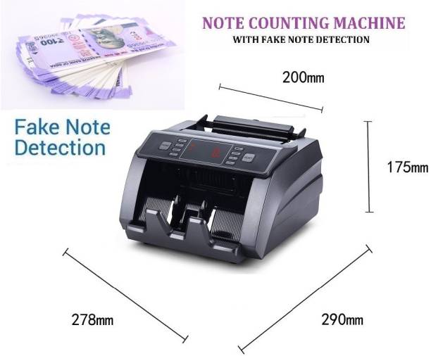 SWAGGERS Best Model cash counting machine for all new notes with fake note detection Note Counting Machine