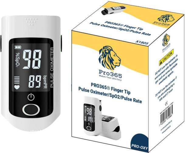 PRO365 FingerTip Oxy meter Heart Rate Monitor Pulse Oximeter Pulse Oximeter