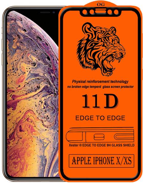 Rofix star Edge To Edge Tempered Glass for Apple iPhone XS