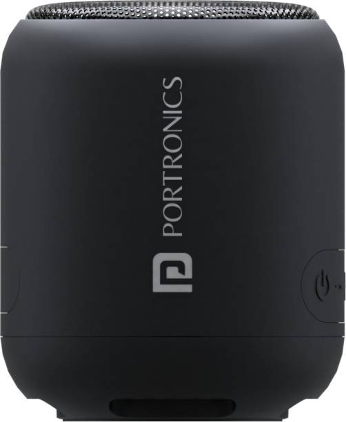 Portronics SoundDrum 1 10W TWS Portable , Inbuilt-FM & Type C Charging 10 W Bluetooth Speaker