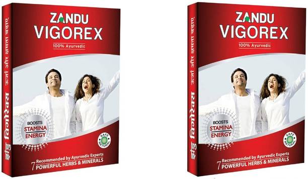 ZANDU Vigorex Ayurvedic Daily Energizer- 10 capsules (pack of 2)