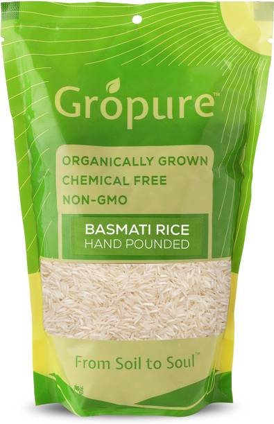 Gropure Organic Basmati Rice (Handmade) Basmati Rice