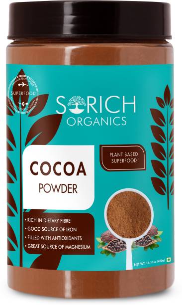 Sorich Organics Unsweetend Natural Light Cocoa Powder