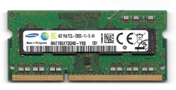 Samsung M471B5273DH0 DDR3 4 GB (Dual Channel) Laptop (1600Mhz, 1.5V Laptop RAM DDR3 4 GB (Dual Channel) Laptop)