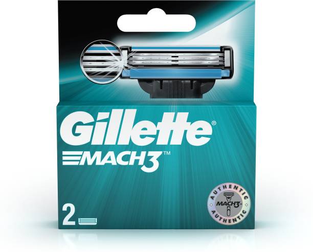 Gillette Mach3 Cartridges with Anti Friction Blades