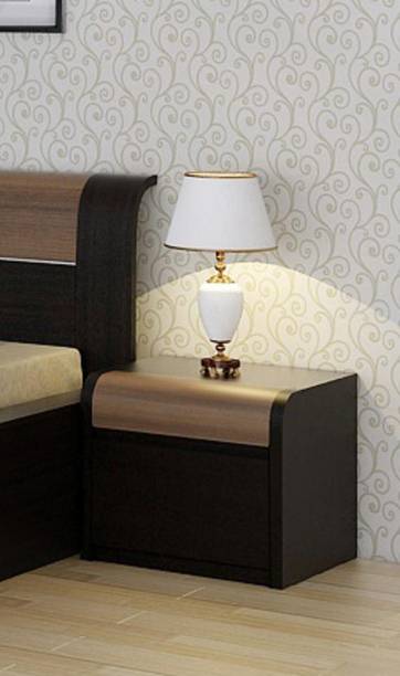 SPACEWOOD Engineered Wood Bedside Table