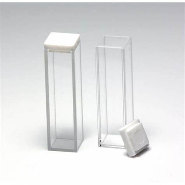 Apex Labs Lark Quartz Cuvette 0.5 ML, Micro cell with Frosted wall & lid Spectrophotometer