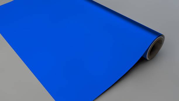 DWELLSINDIA Decorative Blue Wallpaper