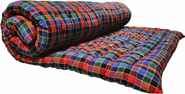 Anand Textile 6X6 4 inch Double Cotton Mattress