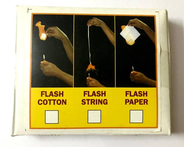 A SARKAR MAGIC WORLD FLASH COTTON MAGIC / SPARKEL COTTON MAGIC GAG ,MAGIC TOY Gag Toy
