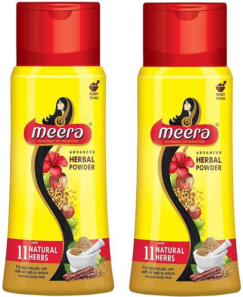 मीरा HERBAL HAIR WASH POWDER PACK OF 2