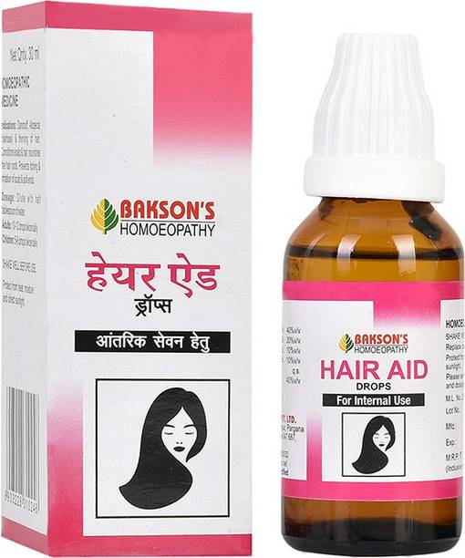 Bakson's Homoeopathy Hair Aid (Internal) Drops
