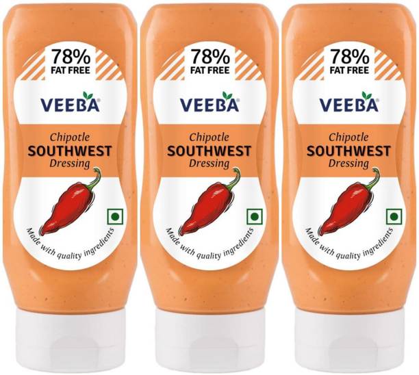VEEBA CHIPOTLE SOUTWEST DRESSING (PACK OF 3*) 900 GM