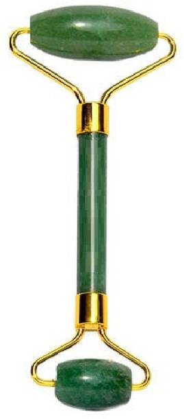 GHANA HUB 07 Jade Roller, Anti-aging 100% Natural Facial Stone Roller For healing Slimming Massager Face and Eyes Massager-Rejuvenate Skin & Remove Wrinkles Massager
