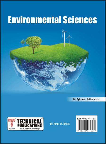Environmental Sciences for B. PHARMACY - PCI SYLLABUS – textbook