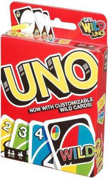 NIKS UNO Card Games Fast Fun FAMILY CARD GAME COMPLETE PACK OF 1