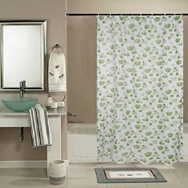 Flipkart SmartBuy 210 cm (7 ft) PVC Semi Transparent Shower Curtain Single Curtain
