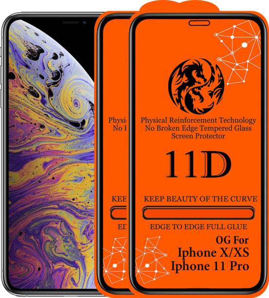 11D Edge To Edge Tempered Glass for Apple iPhone X