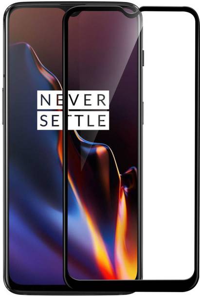 DMJHP Edge To Edge Tempered Glass for OnePlus 6T