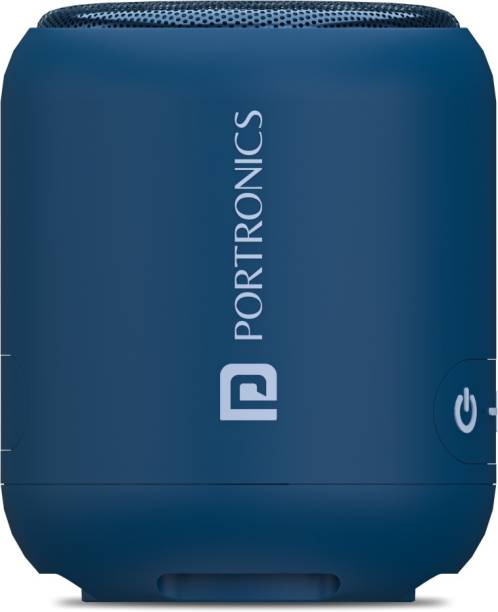 Portronics SoundDrum 1 10W TWS Portable, Inbuilt-FM & Type C Charging 10 W Bluetooth Speaker