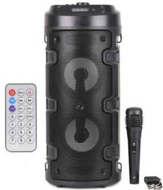 GUGGU OCN_564L_ZQS 4210 Karaoke Speaker With Mic Super Bass Bluetooth Wireless Portable compatiable With all smart phones || Karaoke Bluetooth speaker with SD card and USB slot Wireless Bluetooth Multimedia Speaker || Wireless Speaker Ultra Loud Stereo sound || Bluetooth Speaker for Desktop PC|| Bluetooth Speaker Home Audio|| Perfect for home DJ audio player and DJ for outdoor activities || FM , Aux, TF, Speaker Phone / Wireless Speaker Compatible with all your devices. 15 W Bluetooth Speaker