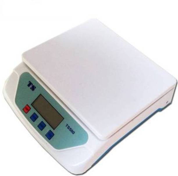 MSNL R TS-500 Intelligent Kitchen Scale, Digital Weighing Machine For Kitchen, Electronic Food Weight Scale Upto 30KG (WHITE) Weighing Scale (Black, White) Weighing Scale