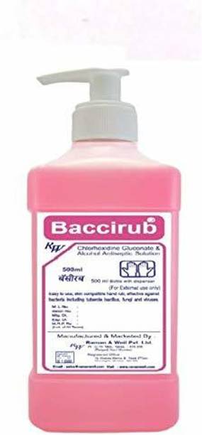 Baccirub BACCIRUB500ML Hand Rub Bottle + Dispenser