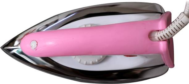 Vishpire PINK AND SILVER STYLO DRY IRON 750W 750 W Dry Iron