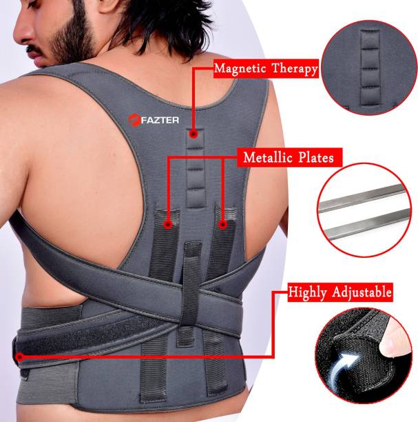 Ekta EKTAELITE Rehab Primium Posture Corrector Back Pain Relief Shoulder Support 15 FITNESS Backboard