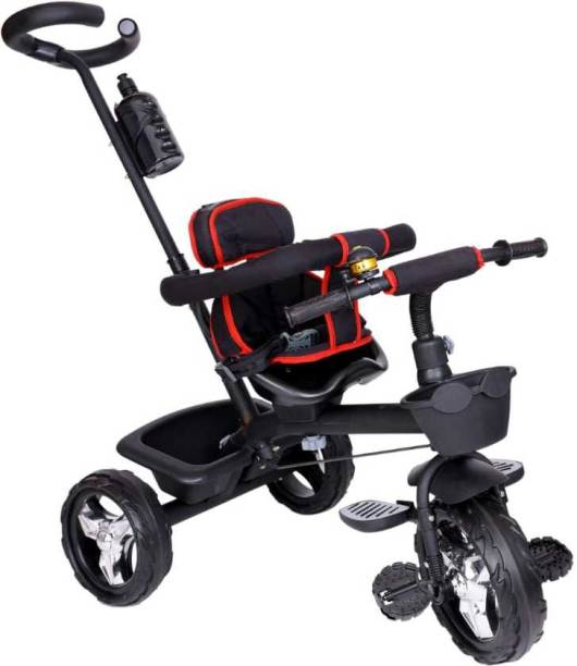 Baby Smile Small Kids Cycle Toys / Baby Tricycle / Kids Trike 4006-Black Tricycle