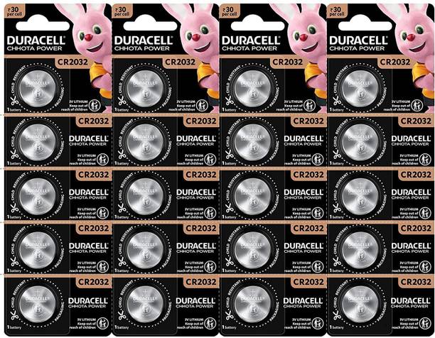 DURACELL CR2032 Lithium Coin, Specialty Devices, Child Resistant Packaging  Battery