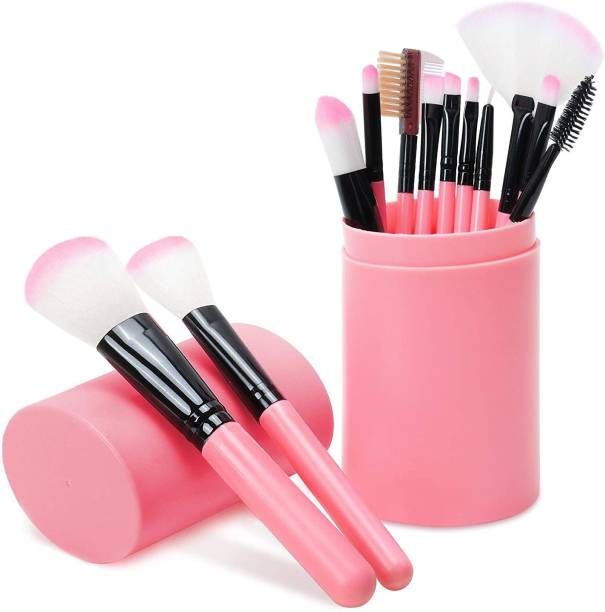 SKINPLUS Makeup Brush Sets - 12 Pcs Makeup Brushes for Foundation Eyeshadow Eyebrow Eyeliner Blush Powder Concealer Contour