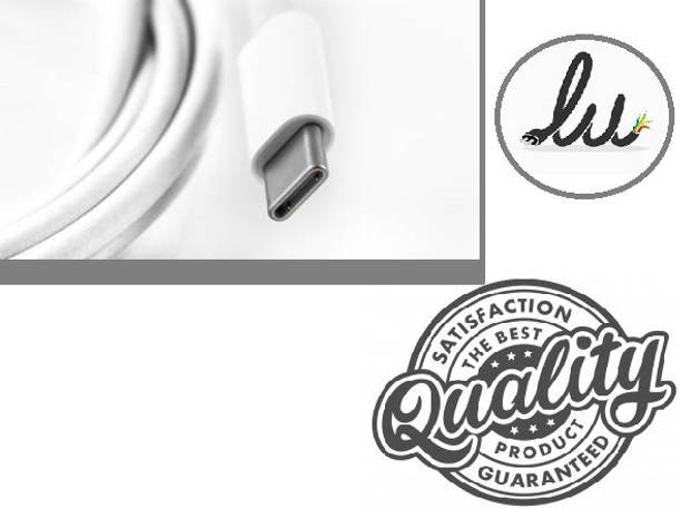 Jics USB Type C Cable 1 m C-Type USB Cable For Xiaomi Redmi Note 7S usb Original Like USB Cable | Data Sync Cable | Rapid Quick Dash Fast Charging Cable | Charger Cable | Type C to USB-A Cable (3.1 Amp, 1 Meter/3.2 Feet, (1 PIECE WHITE FAST CHARGING C - TYPE CABLE)