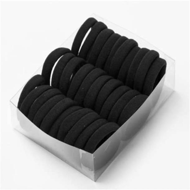 Myra Collection 30Pcs BLACK Girls Elastic Hair Band Hair Hair Ring Rope Headwear Kids Hair Accessories for Girl Rubber Band