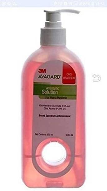 AVAGARD 3MAVAGARD PINK 500ML Hand Rub Bottle + Dispenser