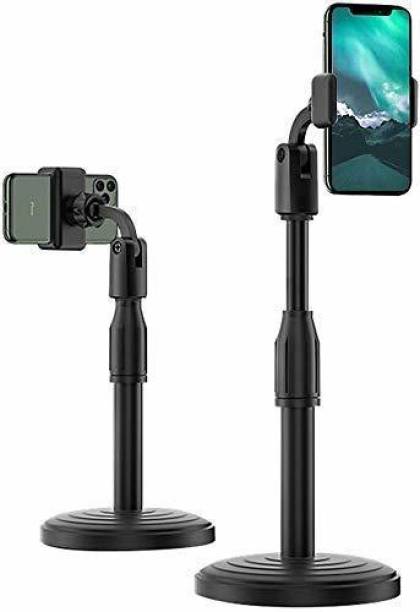 CredibleMart Cell Phone Mobile Stand Holder for Table with Adjustable Height Mobile Holder Tripod