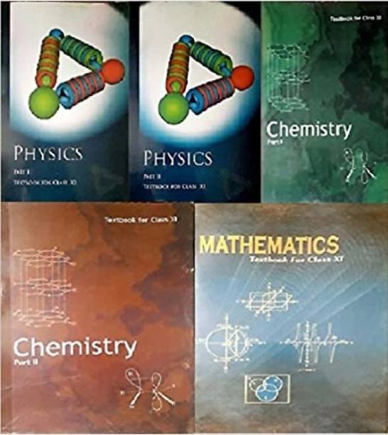 NCERT Textbook ( Physics Part -1 & 2 Chemistry Part- 1 & 2, Mathematics ) For Class 11th , Set Of 5 Books