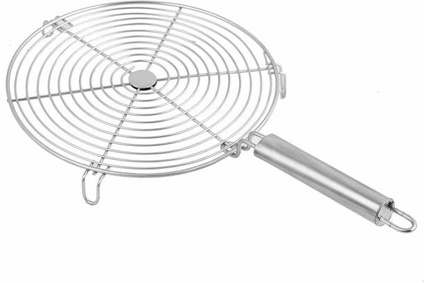RetailGURU Stainless Steel Roaster Chapati Grill Feature:- Material: Stainless Steel Strong Sturdy handle that will not rise. Great for making Roti, chapatti, Papad paneer tikka chikan tikka and Toast, Baigan Bharta, 1 kg Roaster
