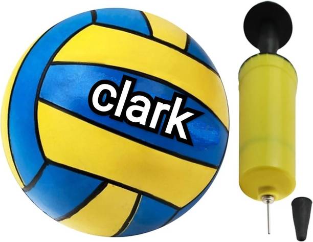 clark Classy volley best qality volleyball with pump Volleyball - Size: 4