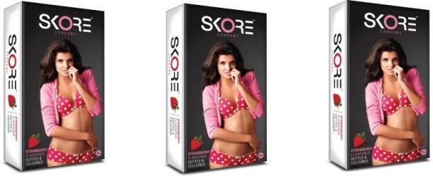 SKORE Strawberry Condom