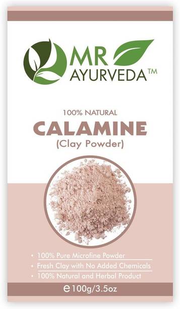 MR Ayurveda 100% Organic Pure Calamine Clay Powder | Natural Skin Care
